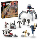LEGO Star Wars Clone Trooper & Battle Droid Battle Pack Building Set Toy Gift