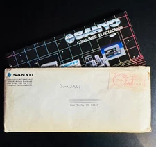 1983 SANYO CONSUMER ELECTRONICS CATALOG TV, Stereo, Betamax, Tape, Radio MORE NM
