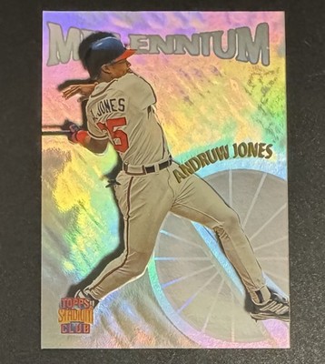 Andruw Jones 1997 Stadium Club Millennium Members Only #M21 - Atlanta Braves 