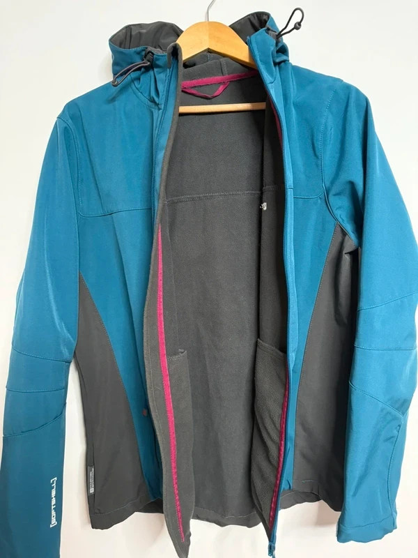 Mountain Warehouse Softshell Jacket Teal/Black Wo… - image 6