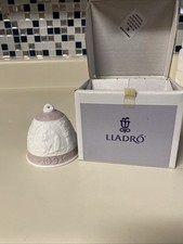 Lladró 1991 Limited Edition Annual Porcelain Christmas Bell 5803
