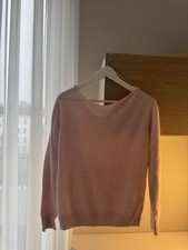 Maglione donna Subdued XS S senza spalline rosa maglia cotone