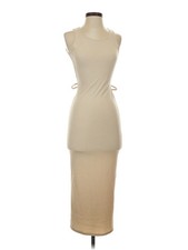 PrettyLittleThing Women Brown Cocktail Dress 4