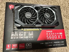 MSI Radeon RX 5600 XT Mech OC GDDR6 Graphics Card for Gaming