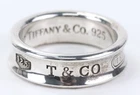 Vintage Sterling Silver Men's Tiffany & Co. Wedding Band