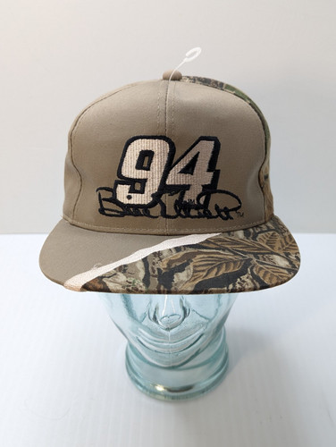 Vintage Bill Elliott Camouflage Hat #94 Racing Champions Snapback Cap NEW!