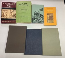 Book Lot 7 Books Norse Mythology Icelandic Sagas Folklore Hard/soft Cover