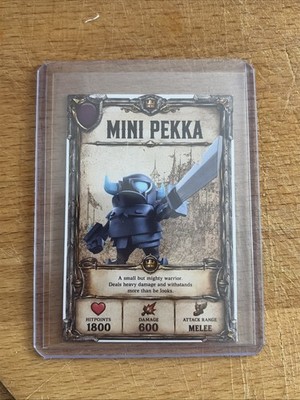 Clash Royale Mini Pekka Fan Creation 1/1 ODE CARDS