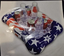 Inflatable Cooler Patriotic Themed Red White Blue New