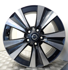 NISSAN PULSAR LEAF 17" GREY DIAMOND CUT ALLOY WHEEL 3NA3A (R3-A)