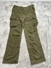 Gap Kids Khaki Cargo Pants Boy's Size 14 Husky Beige Straight Leg New With Tag