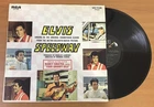 EXCELLENT ELVIS PRESLEY Speedway Soundtrack, 1968 RCA Victor LSP-3989 Stereo LP