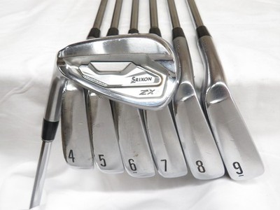 Used LH Srixon ZX5 MKII Iron Set 4-PW Project X 6.0 Stiff Flex