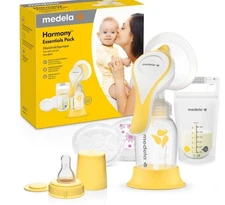 Medela Harmony Manual Breast Pump Essentials Set BPA Free Portable Nursing NIB