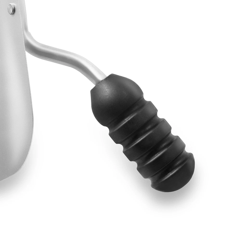 Cuchara rápida comercial de aluminio para hacer palomitas de maíz con orificios para llenar bolsas, cajas Foto 2 de 3