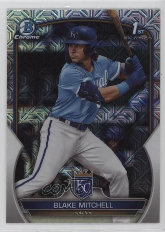 2023 Bowman Draft Chrome Japan Refractor Blake Mitchell #BDC-133 1d8g