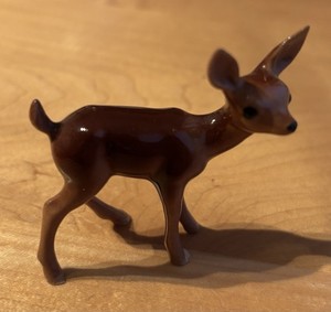 Vintage Hagen-Renaker Standing Deer Fawn Miniature Figurine