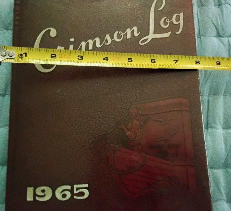 VINTAGE 1965 NEW BEDFORD MA HIGH SCHOOL YEAR BOOK WHALING CITY GREAT CONDITION