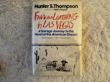FEAR & LOATHING IN LAS VEGAS FIRST/FIRST HARDCOVER BOOK