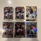 2026 Bowman Baseball Konnor Griffin (6) Card Lot Chrome, Paper, Sterling, Etc