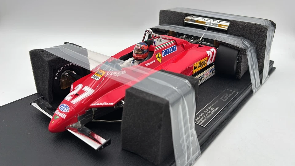 GP1210GWD GP Replicas Ferrari 126 C2 Villeneuve Belgian GP Zolder 1982 1/1 - Immagine 3 di 4