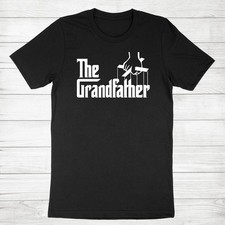 The Grandfather T-Shirt Father's Day Grand father Gift Cool Grandpa Tee Shirt
