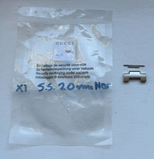 1x Genuine Original Gucci 126.2 Watch Stainless Steel Bracelet Link 20mm