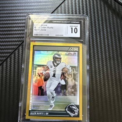 2024 Score - Jalen Hurts #226 Gold Zone /50 for sale online | eBay
