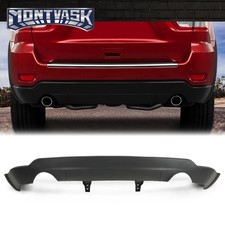 New Lower Rear Bumper W Dual Exhaust Fit For 2011-2021 Jeep Grand Cherokee New Lower Rear Bumper W Dual Exhaust Fit For 2011-2021 Jeep Grand Cherokee