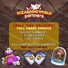    Monopoly GO Partner Carry    80K POINTS   JANUARY 13, 2026