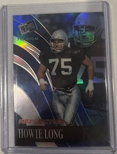 2024 Press Pass Premium Howie Long 9/20 Blue Reflector #R-47 Raiders / Villanova