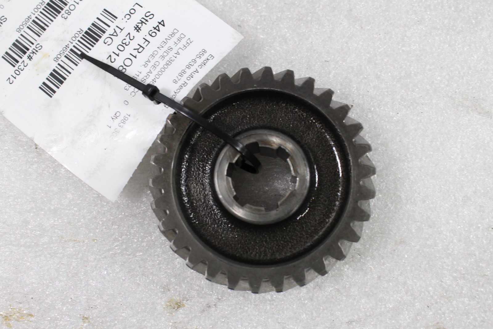 Ferrari 308, Transmission Drive Gear, Used, P/N 119723