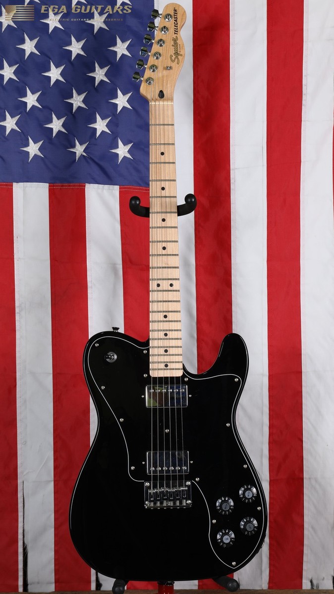 Squier TELECASTER DELUXE ブラック 純正ソフトケース付属 Squier Affinity Series™ Telecaster® Deluxe Black - K&S Music