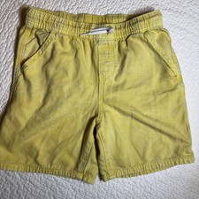 Art Class Boys' L 12/14 Yellow Pull-On Shorts Elastic Waist Drawstring Pockets