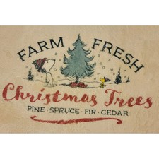 Snoopy Christmas Bath Rug Peanuts Holiday Non Slip Bathroom Mat 31.5x19.7