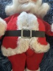 VINTAGE 1950’s SANTA CLAUS RED SUIT WHITE BOOTS 11 1/2 INCH HOLIDAY DECOR RETRO — photo 3