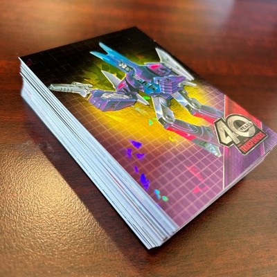 2026 Dynamite Transformers 40th Anniversary Metal - Foil Parallel B5