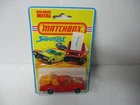 Matchbox Lesney Superfast SF60 Holden Pickup- red body, "500" label, carded