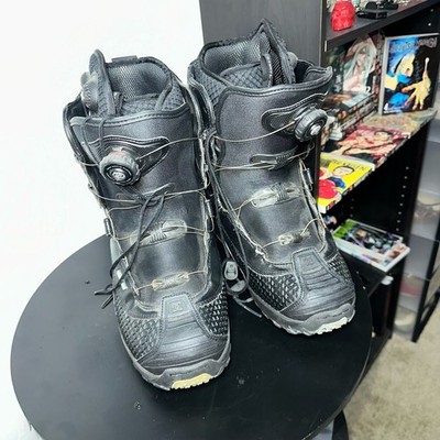 DC Judge Snowboard Boots Men's Size 10.5 Black Boa