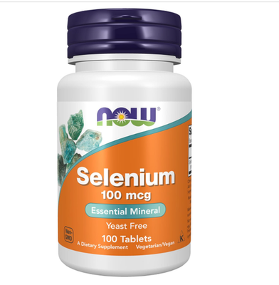 #ad NOW Supplements Selenium L Selenomethionine 100 Mcg Essential Mineral* 100 $6.79