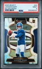2025 Panini Select Concourse Jaxson Dart #93 Silver Prizm (RC) NYG Graded PSA 9