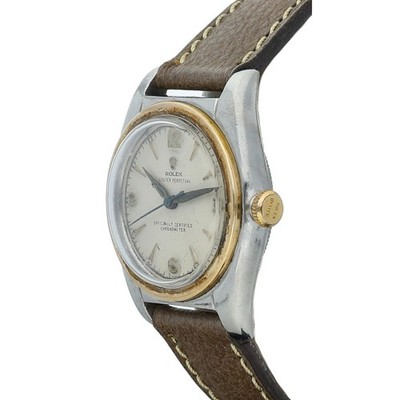 Vintage Rolex Oyster Perpetual 5015 Two Tone 32 mm Automatic Wrist