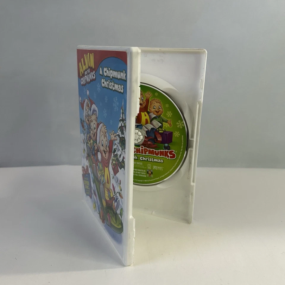 Alvin and the Chipmunks: A Chipmunk Christmas DVD Used - Image 3 of 4
