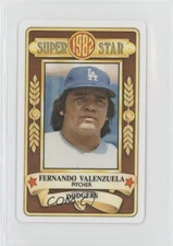 1982 Perma-Graphics/Topps Credit Cards Fernando Valenzuela #150-SS8212