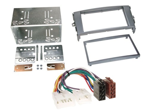 JVC Bluetooth 2DIN MP3 DAB USB Autoradio für Toyota Auris 07-12 anthrazit-grau - Bild 3 von 9