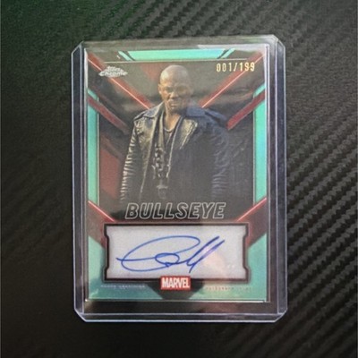 Topps 2025 Marvel Deadpool Bullseye Auto (Curtis Small) ALPHA 001/199 