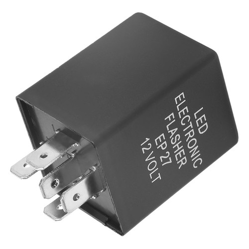 EP27 5-Pin LED Flasher Flash Relay For Turn Signal Light Hyper Flash Fix 12V New - Picture 6 of 8
