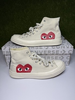 Converse Chuck 70 CDG Comme des Garcons High Size 10.5 Mens Sneakers 150205C