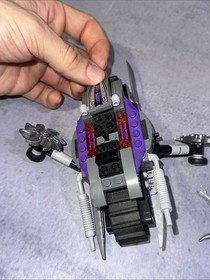 LEGO NINJAGO Overborg Attack 70722 Cyrus Borg 98% Complete Vehicle Read Desc