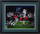 Brandon Graham Eagles Framed Signed 16x20 Sack Fumble Super Bowl LII Champ Photo